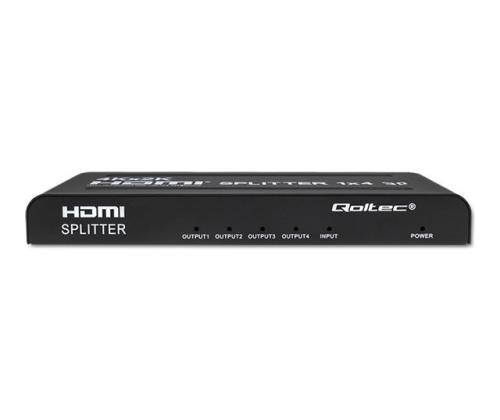 QOLTEC 51798 Active HDMI Splitter 4xHDMI