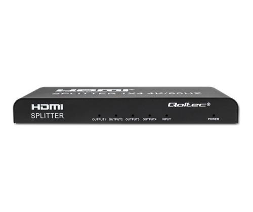 QOLTEC 51799 Active HDMI Splitter 4xHDMI