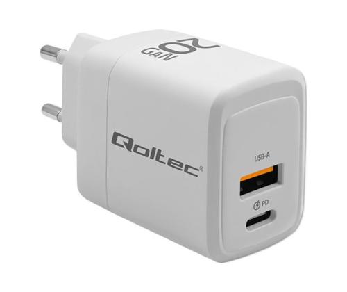 QOLTEC 51823 GaN 20W charger 5/20V 1.5A