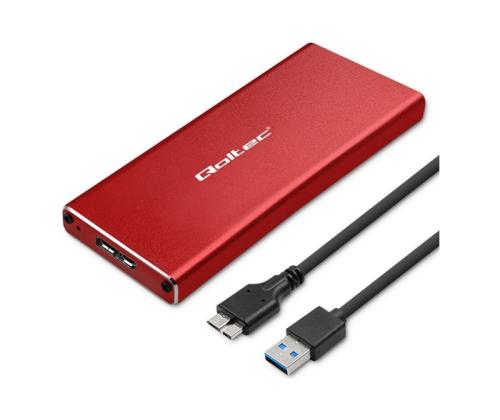 QOLTEC 51831 Enclosure / M.2 SSD drive