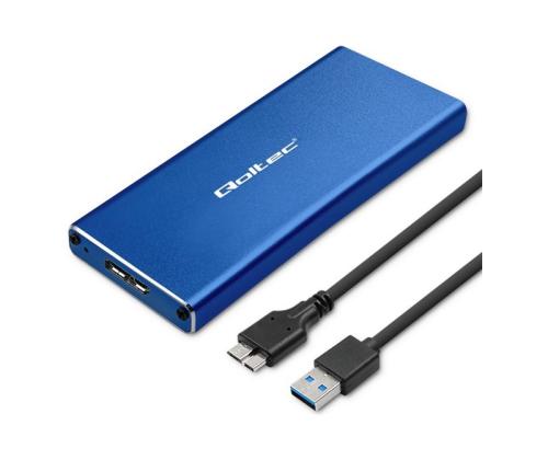 QOLTEC 51832 Enclosure / M.2 SSD drive