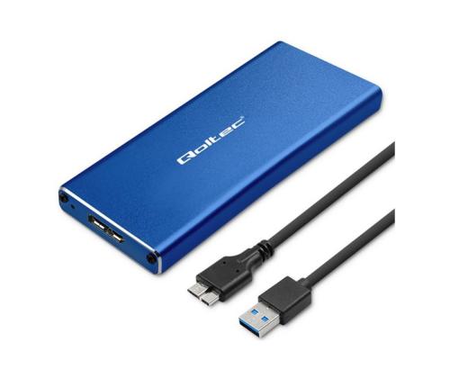 QOLTEC 51832 Enclosure / M.2 SSD drive