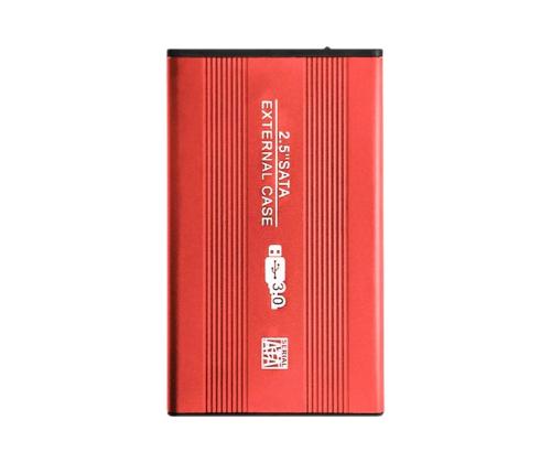 QOLTEC Ext. HDD Case HDD/SSD Red