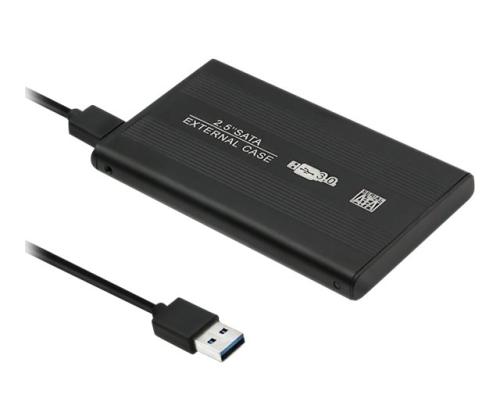 QOLTEC Ext. HDD Case HDD/SSD Black