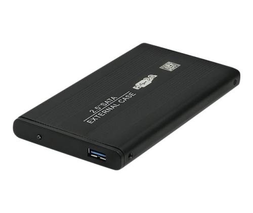 QOLTEC Ext. HDD Case HDD/SSD Black
