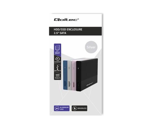 QOLTEC 52278 Enclosure / SSD HDD 2.5