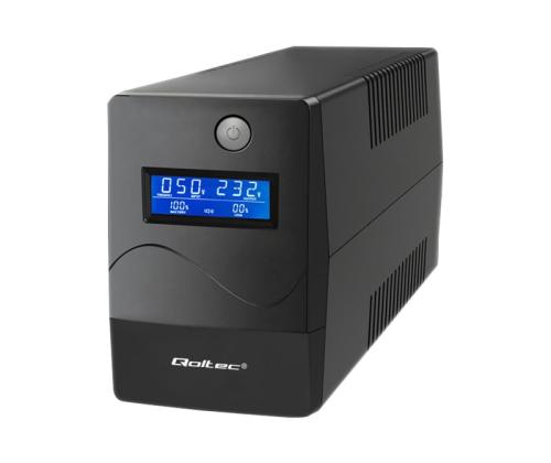 QOLTEC 53979 UPS Monolith 850VA 480W LCD