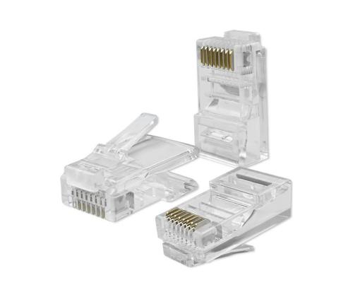 QOLTEC 54542 RJ45 Through connector plug