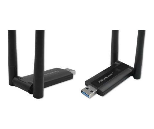 QOLTEC 56987 High speed DUAL WiFi adapte