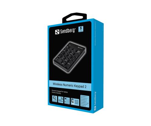 SANDBERG Wireless Numeric Keypad 2