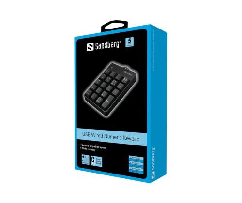 SANDBERG USB Wired Numeric Keypad