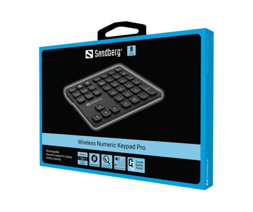 SANDBERG Wireless Numeric Keypad Pro