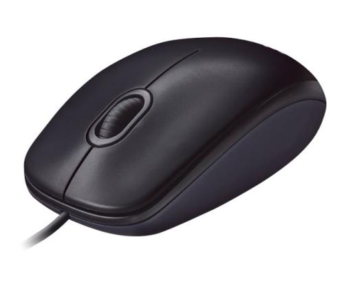 LOGI M90 corded optical Mouse grey