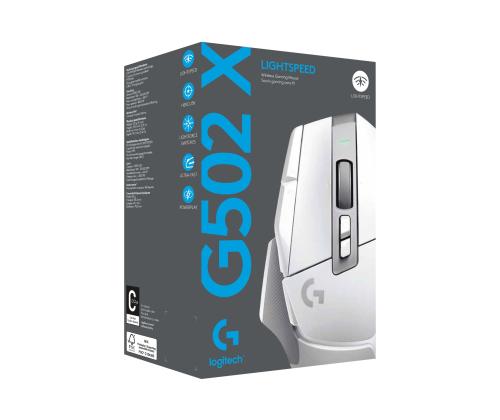 LOGI G502 X LIGHTSPEED - WHITE/CORE EER2