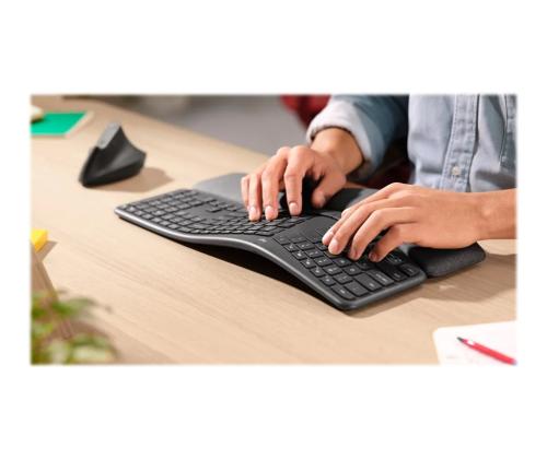 LOGI Ergo K860 Keyboard - Graphite (US)