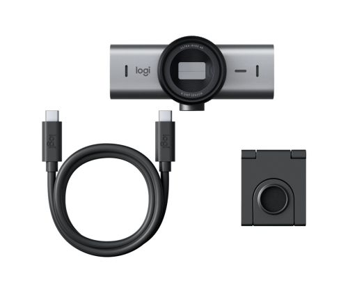 LOGI MX Brio 4K Ultra HD Webcam GRAPHITE