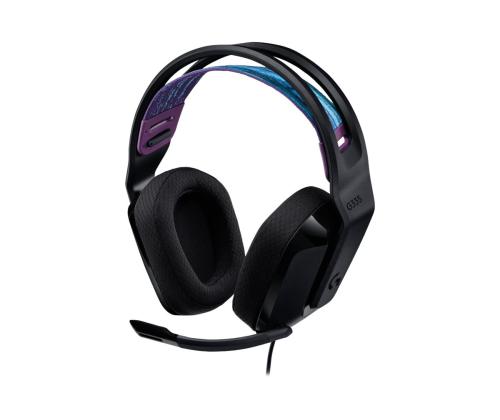 LOGI G335 Wired Gaming Headset - BLACK