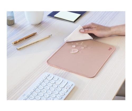 LOGI Mouse Pad Studio Series DARKER ROSE