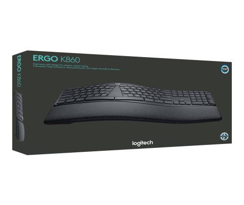 LOGI ERGO K860 - GRAPHITE (PAN)