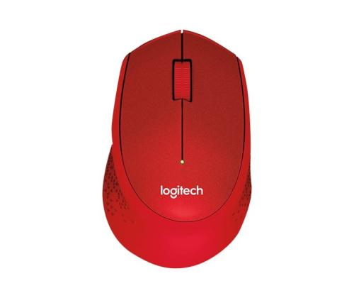 LOGI M330 Silent Plus Red - 2.4GHZ