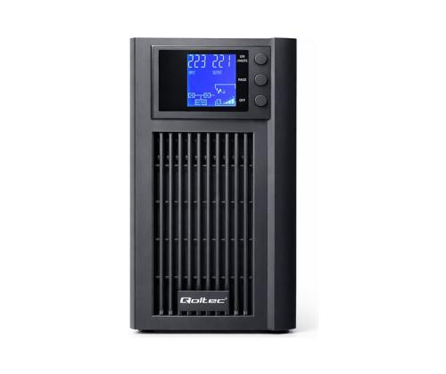 QOLTEC UPS 2kVA 1600W AVR LCD