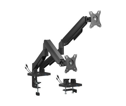 GEMBIRD Adjustable desk 2-display