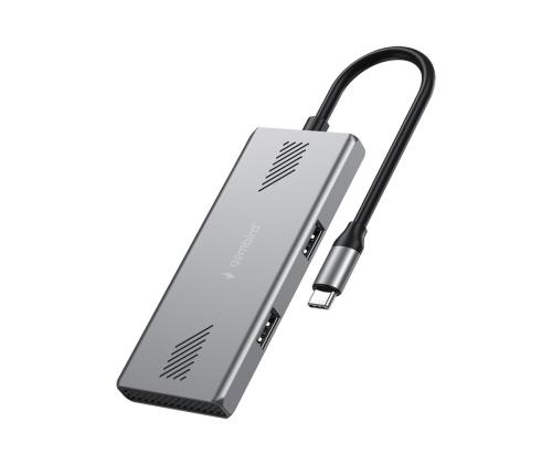 GEMBIRD 4-port A + C USB 3.2 Gen 2 Typ-C