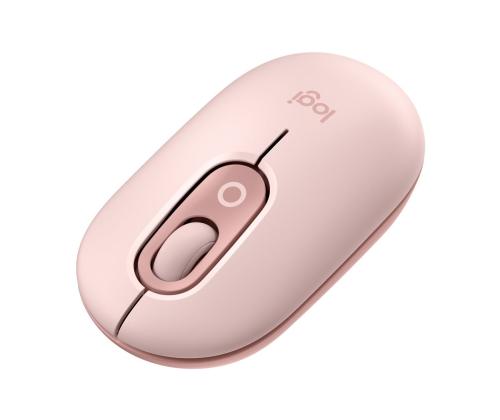 LOGI POP Mouse with emoji - ROSE
