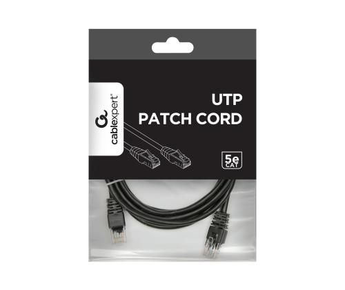 GEMBIRD CAT5e UTP Patch cord black 2m
