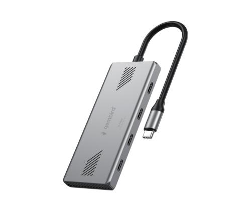 GEMBIRD 4-port USB-C 3.2 Gen 2 Type-C