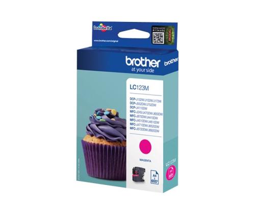 BROTHER LC123M ink magenta 600pages