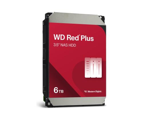 WD Red Plus 6TB SATA 6Gb/s 3.5inch HDD