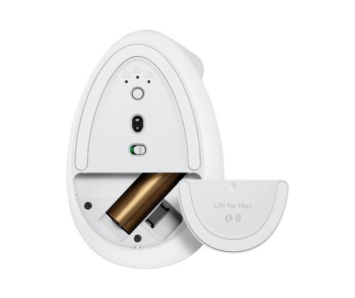 LOGI Lift for Mac Vertical Mouse - WHITE