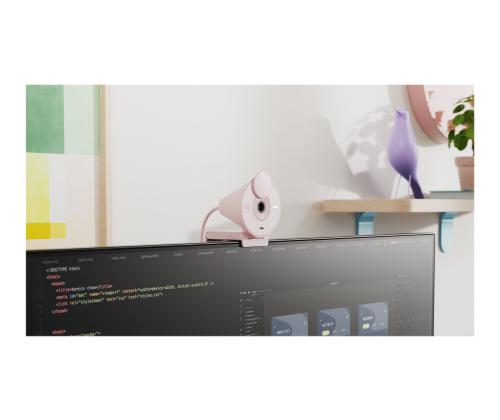 LOGI Brio 300 Full HD webcam - ROSE