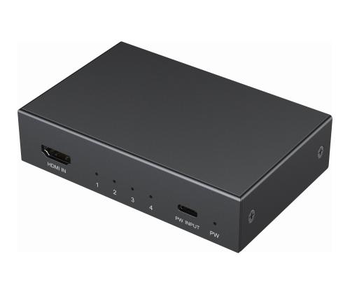 GEMBIRD 4K HDMI splitter 4 ports