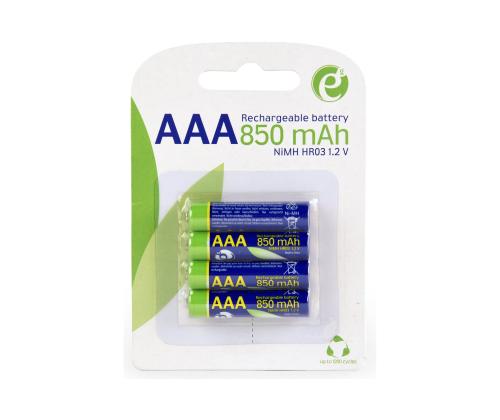 GEMBIRD Rechargeable AAA 850mAh 4pcs bl