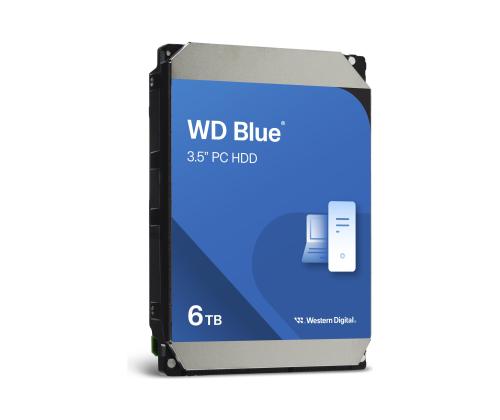 WD Blue 6TB SATA 3.5in PC 6 Gb/s HDD