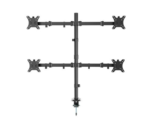 GEMBIRD Adjustable desk 4-display arm