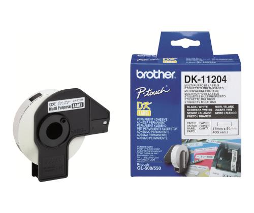 BROTHER DK11204 multi purpose labels
