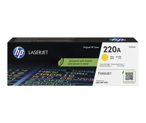 HP 220A Yellow Original LaserJet Toner