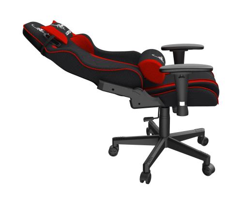 GEMBIRD Gaming chair black/red mesh