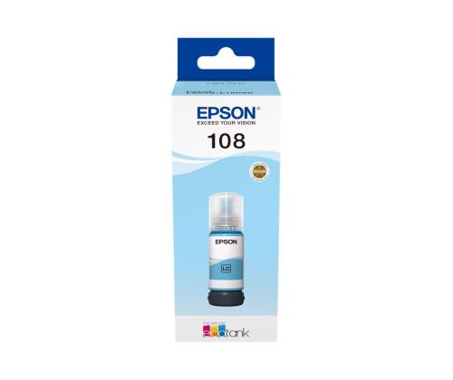 EPSON 108 EcoTank Light Cyan Ink Bottle