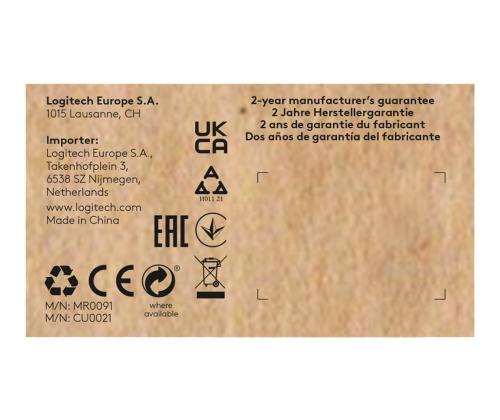 LOGI M650 L Wireless Mouse GRAPHITE