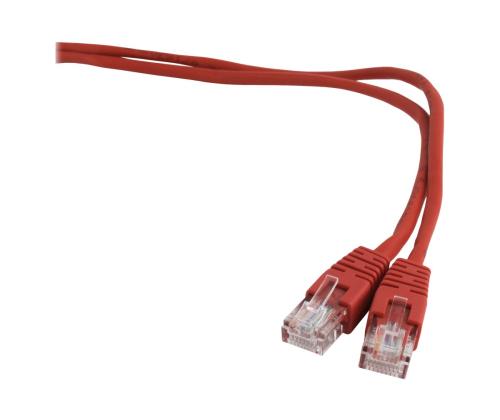 GEMBIRD CAT5e UTP Patch cord red 0.5m