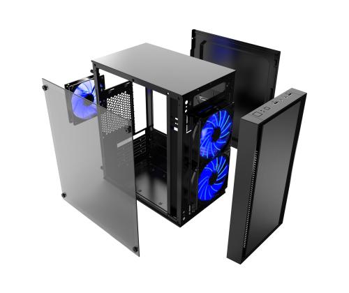 GEMBIRD CCC-FORNAX-960B PC case 3 fans