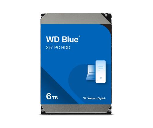 WD Blue 6TB SATA 3.5in PC 6 Gb/s HDD