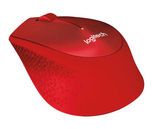 LOGI M330 Silent Plus Red - 2.4GHZ