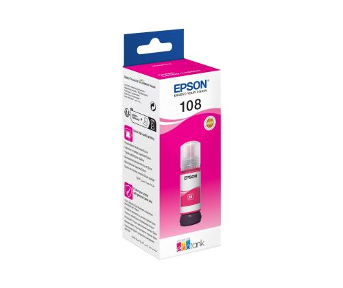 EPSON 108 EcoTank Magenta Ink Bottle