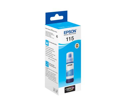 EPSON 115 EcoTank Cyan ink bottle