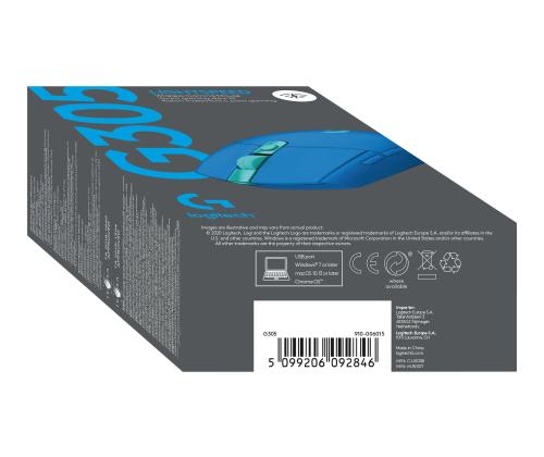 LOGI G305 LightSpeed Wirel Mouse blue